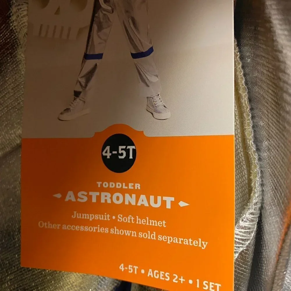 Target Kids’ Astronaut Halloween Costume Jumpsuit Headpiece Hyde & EEK! Boutique - Picture 7 of 12